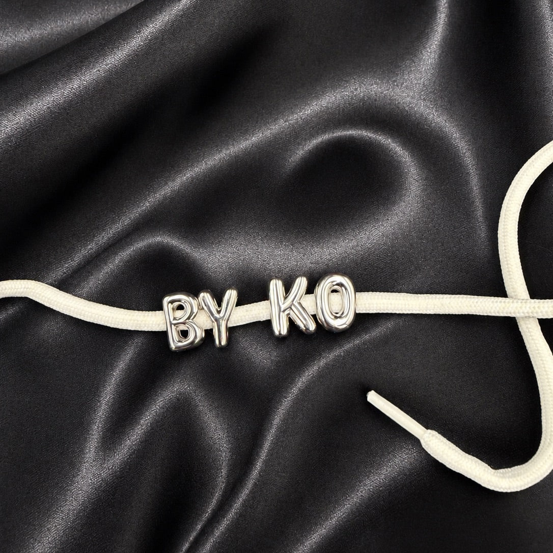 Monogram Shoelace Charm