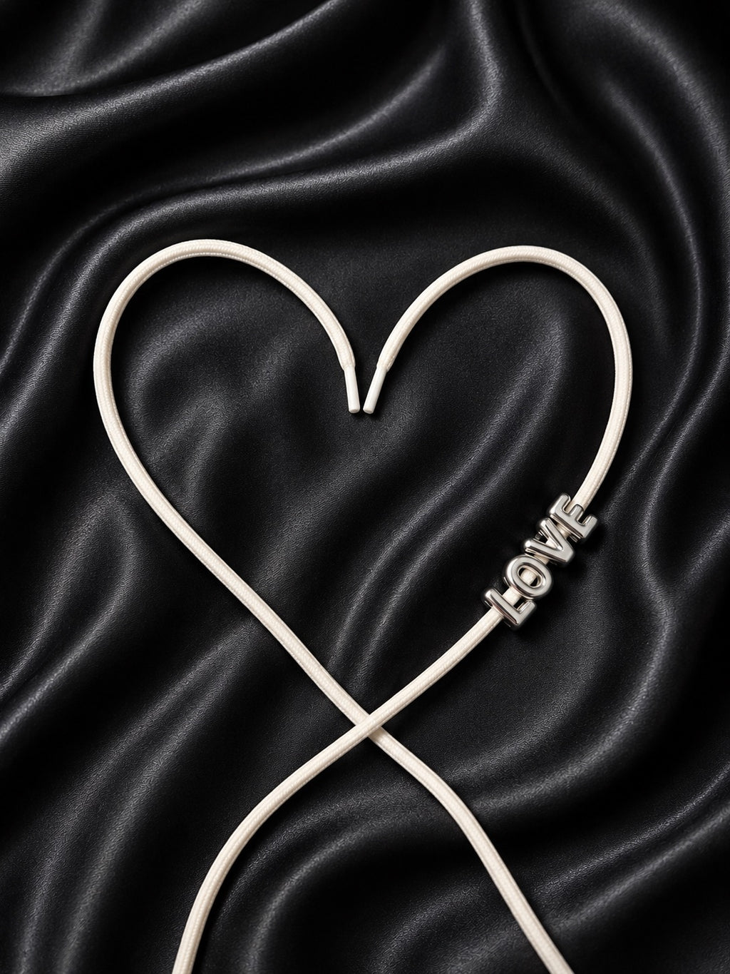Monogram Shoelace Charm