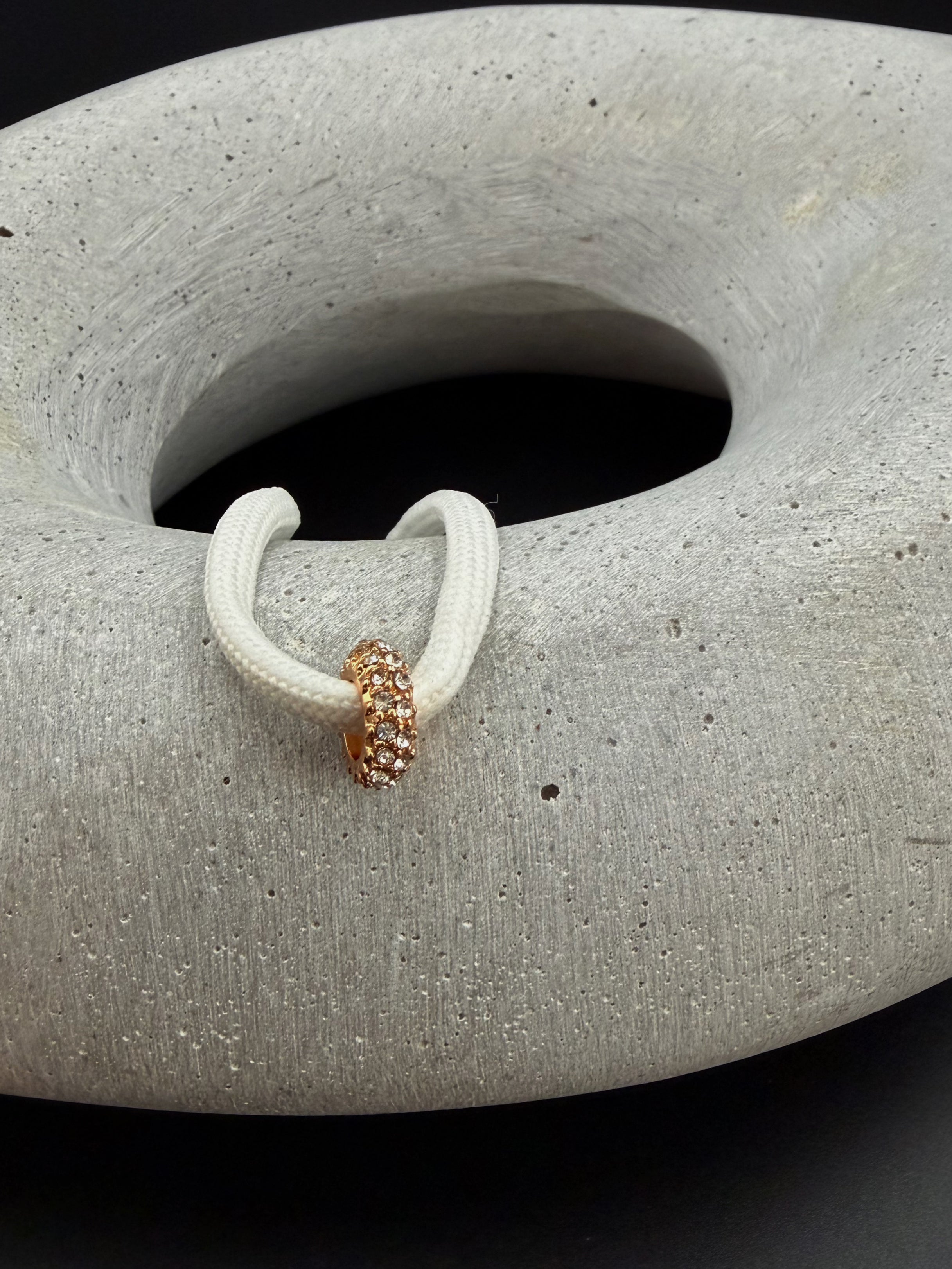 Crystal Pavé Shoelace Charm