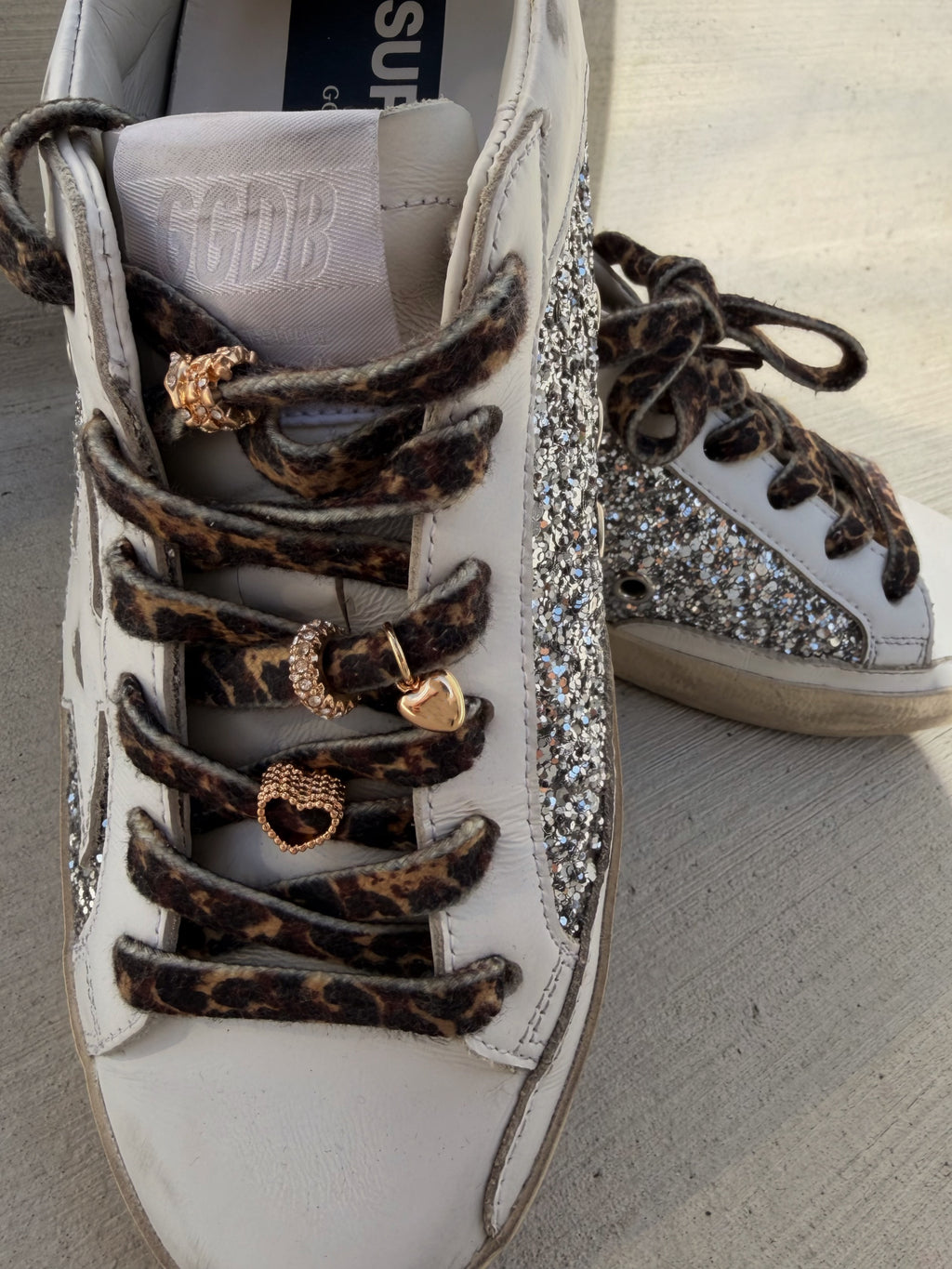 Sweetheart Shoelace Charm