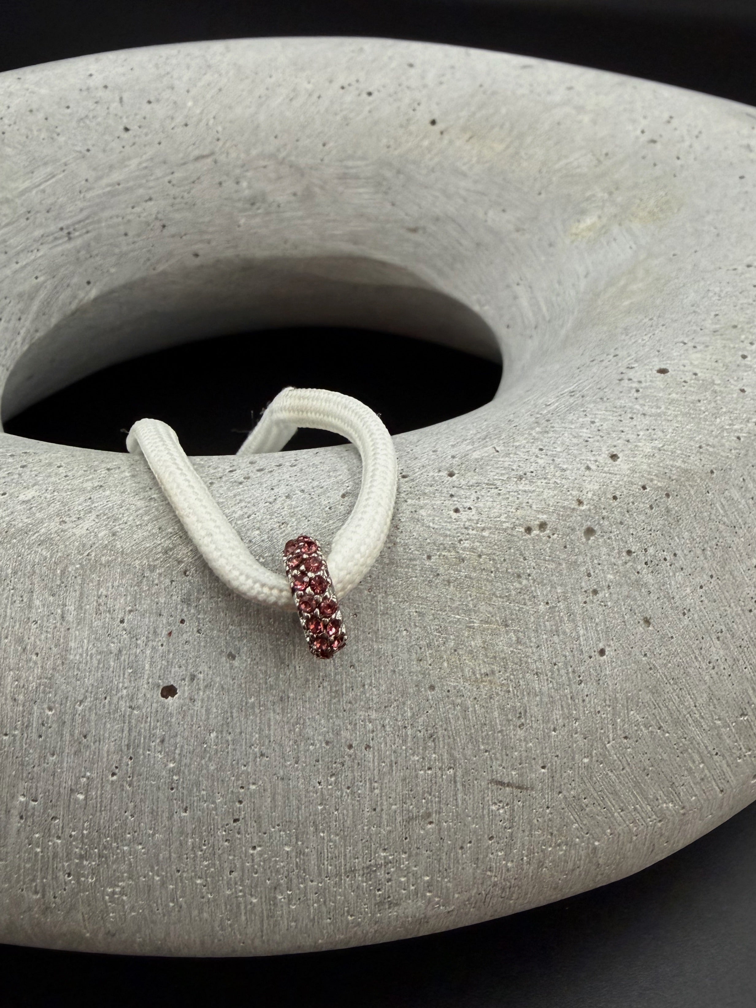 Crystal Pavé Shoelace Charm