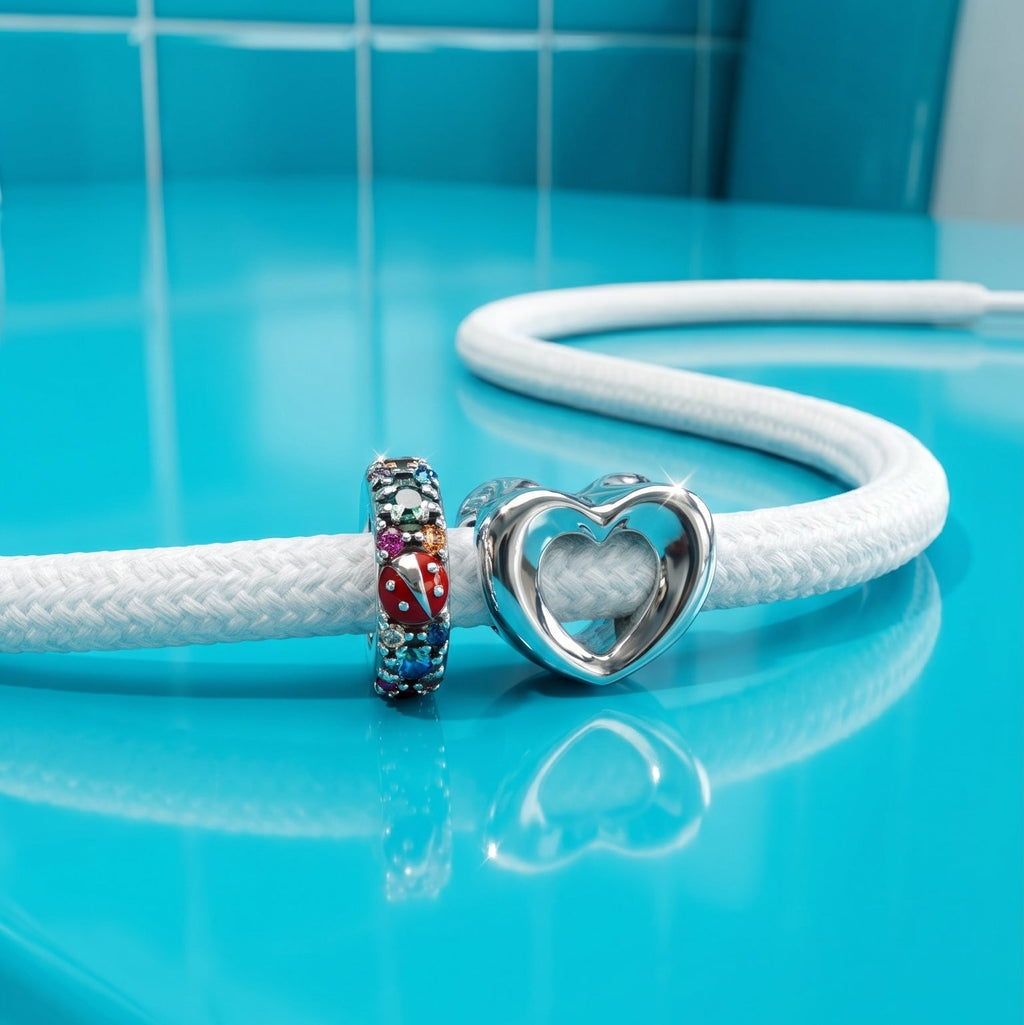 Ladybug Shoelace Charm